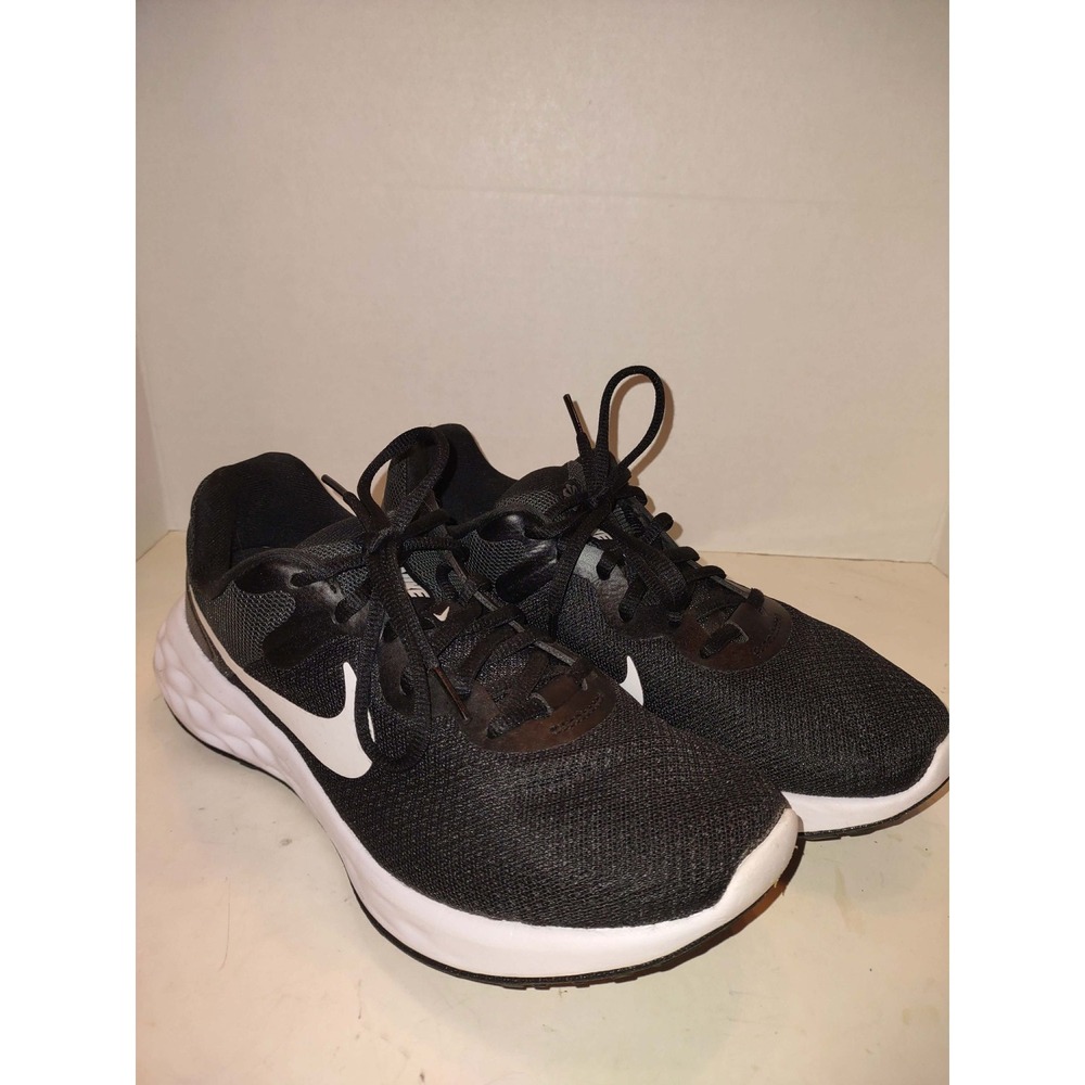 Nike Revolution 6 Next Nature Womens Running Shoes Black White DC3729-003 Size 9